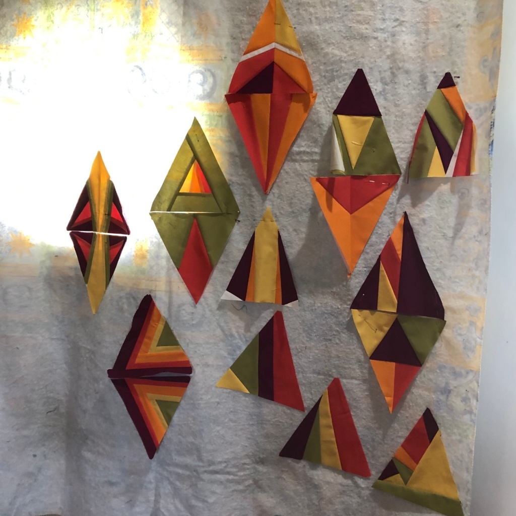 Say hello to “Try Angles”, a Community Outreach Quilt for 2022.